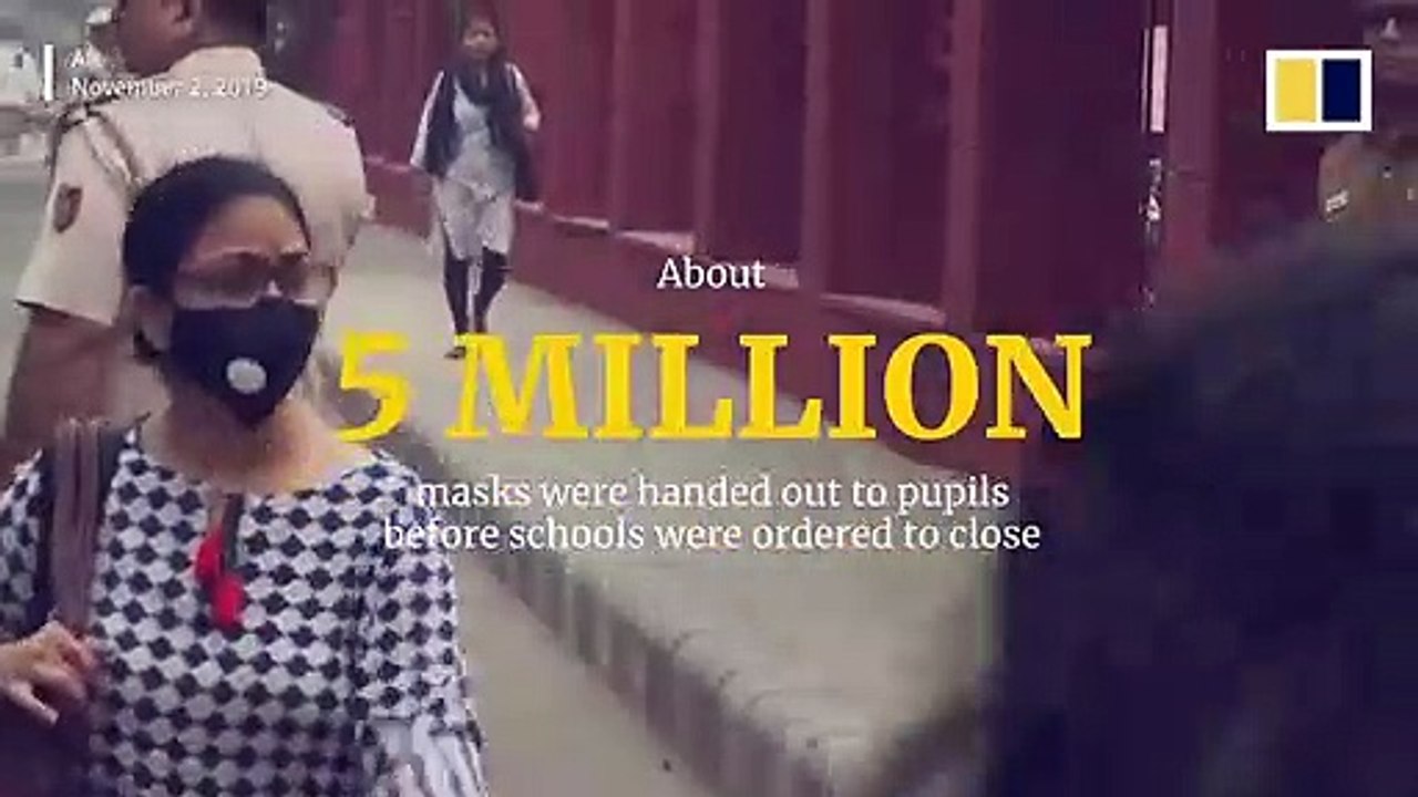 ‘Hazardous’ air pollution in India’s capital New Delhi shuts down schools