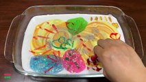Festival of HEART !! Mixing Random Things Into Fluffy Slime !! Satisfying Slime Smoothie #742
