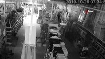 8 işyerini soyan hırsızın soygun anı kameralara yansıdı