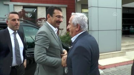 AK Partili Yavuz'dan fabrika ve üretim tesislerine ziyaret