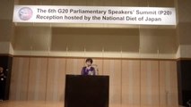G20 Parlamento Başkanları Zirvesi - Parlamento başkanları onuruna resepsiyon