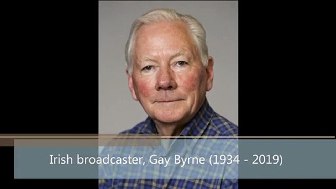 Irish broadcaster Gay Byrne passes away at the age of 85