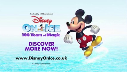 Disney On Ice: 100 Years Of Magic backstage tour and preview