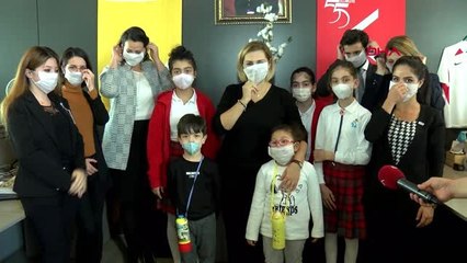 Ankara lösev'li çocuklardan dha'ya farkındalık ziyareti