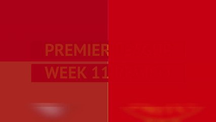 OPTA Premier League Review - Matchday 11