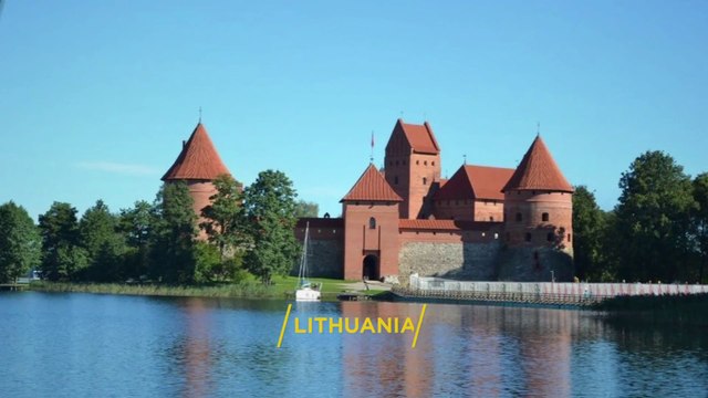 LITHUANIA Top 50 Tourist Places | Lithuania Tourism