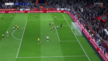 FIFA 20 : on a simulé Valence-Lille de la 4ème journée de Ligue des Champions