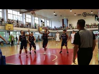【20170609】全運會籃球賽-基隆市 VS 新竹縣　新竹縣漂亮的防守