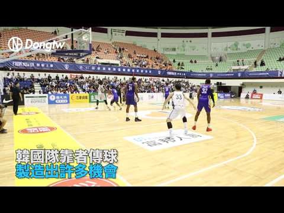 2019 瓊斯盃 / 瓊斯盃韓國隊傳球默契精湛