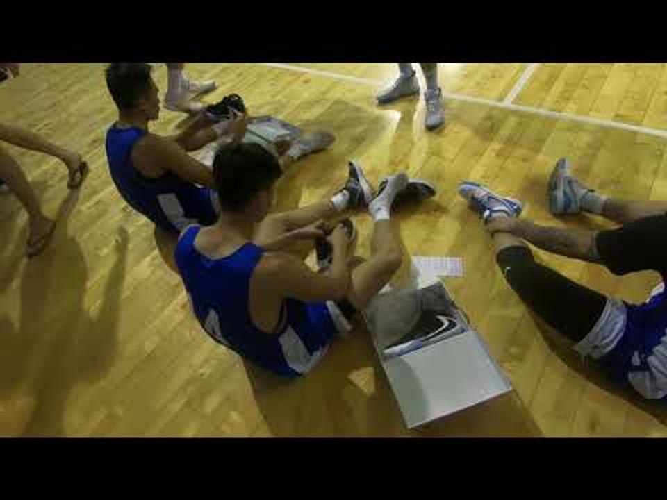 瓊斯盃前夕 中華隊發鞋子 feat:中華男籃全體球員