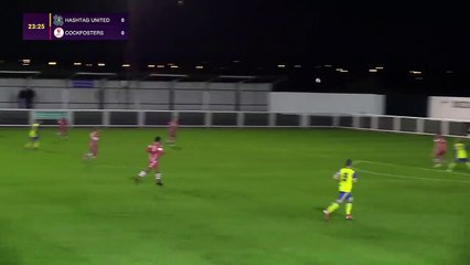 George Smith vs Cockfosters - Hashtag United Goal of the Month #1