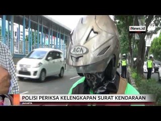 Terjaring Razia, Pengemudi Ojek Online Nyaris Tabrak Polisi di Cempaka Putih