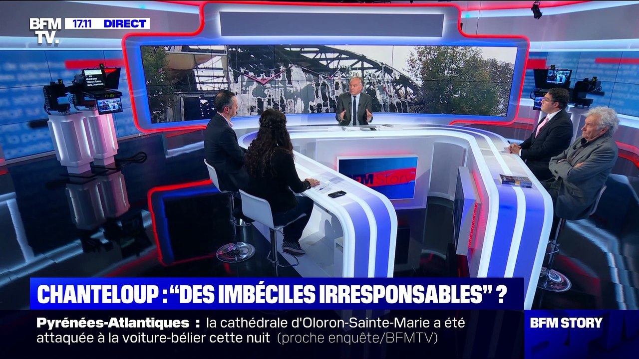 Violences urbaines à Chanteloup: Édouard Philippe dénonce "une petite bande d'imbéciles et d'irresponsables" (1/3) - 04/11