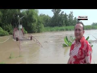 Hujan Deras Robohkan Jembatan di Mojokerto, 90 Keluarga Terisolir