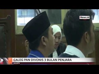 Kampanye di Musala, Caleg PAN Divonis 6 Bulan Pidana Percobaan dan Denda Rp10 Juta