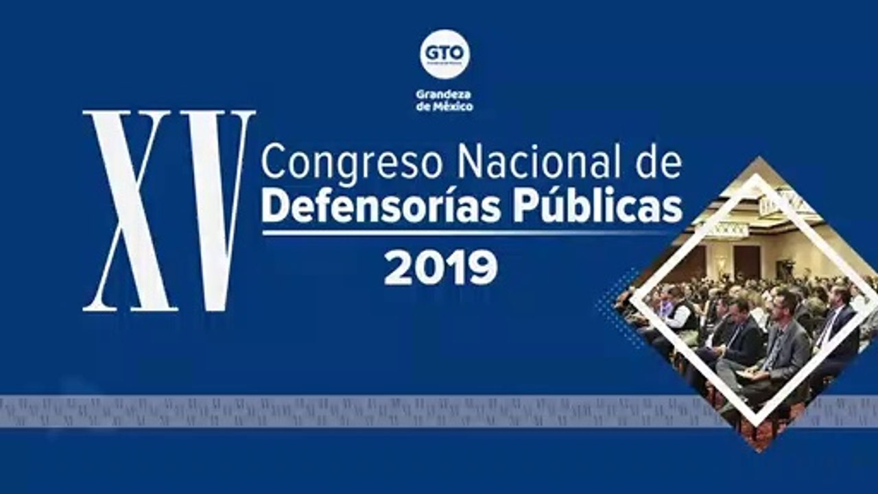 XV Congreso Nacional de Defensorías Públicas, Conferencia Andrés Mahnke Malschafsky primera parte