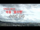 NocutView - 약해지고 빨라진 태풍  볼라벤...서울 통과