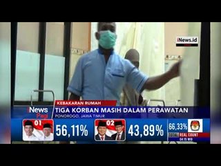 Video Kebakaran di Ponorogo, 5 Penghuni Terjebak dalam Rumah