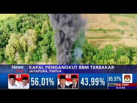 Video Detik-Detik 2 Kapal Terbakar di Jayapura Tewaskan 3 ABK