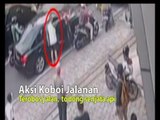 Viral Video Pengemudi BMW Todongkan Senjata Api