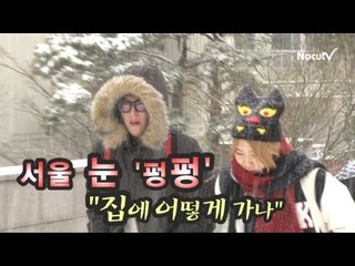 NocutView - 서울 눈 '펑펑'..." 집에 어떻게 가나"