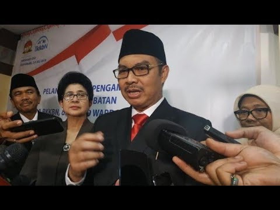 Menteri Kesehatan RI Resmi Lantik Kepala BKKBN Hasto Wardoyo