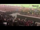 Kerusuhan di Stadion GBK usai Timnas Indonesia Takluk dari Malaysia 2-3