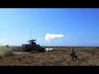 Video Aksi Rudal Arhanud TNI AD Hancurkan Sasaran di Udara