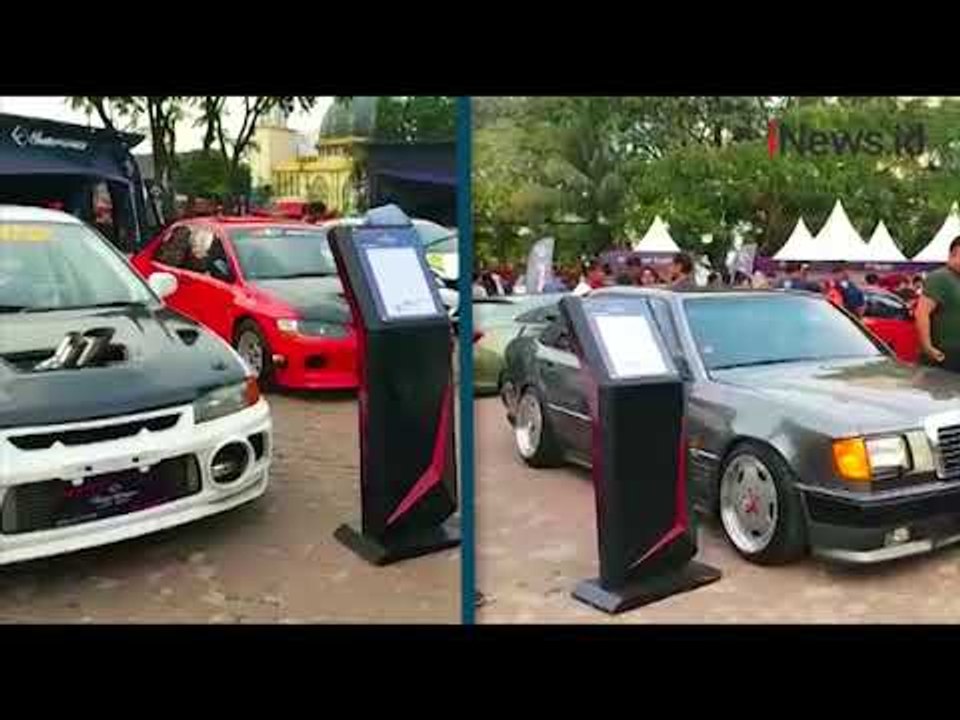 Puluhan Mobil Bersaing di Kontes Modifikasi Intersport Auto Show 2019