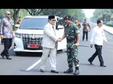 Video Menhan Prabowo Kunjungan Kerja ke Mabes TNI Disambut Panglima