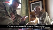 Türk askerinden Suriyeli kanser hastasına yardım eli