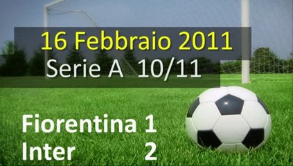 16/2/2011  FIORENTINA-INTER 1-2  (Video Biapri)