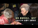 [NocutView] 엄마 동생이야 알아? ..이산가족 상봉 현장