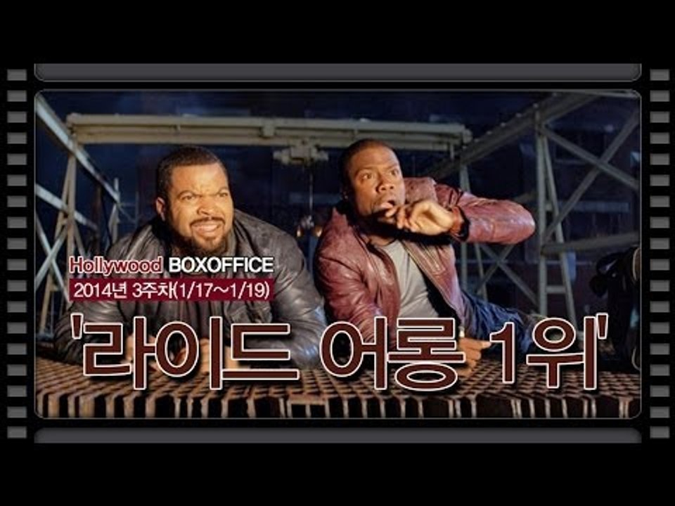 [북미박스오피스] 한국 애니메이션 '넛 잡' 개봉 첫 주 3위..코미디영화 '라이드...