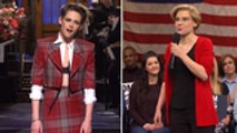 'SNL' Rewind: Kristen Stewart Returns to Host Variety Show, Sketches Highlight Political Issues | THR News
