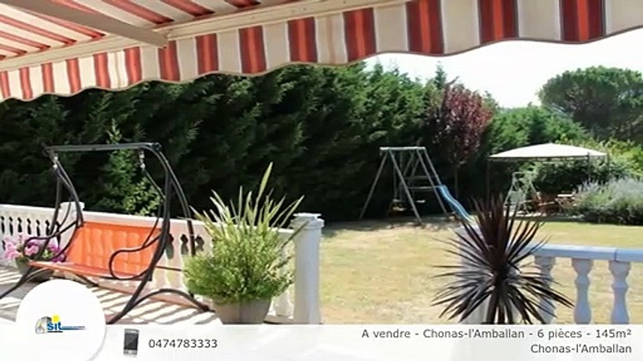 A vendre - Chonas-l'Amballan - 6 pièces - 145m²