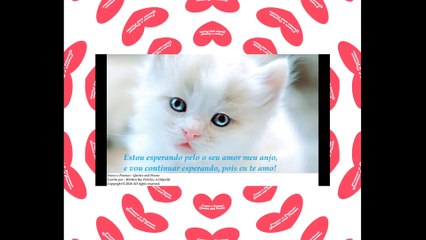 Estou esperando pelo o seu amor meu anjo, eu te amo! [Frases e Poemas]