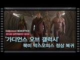 [북미박스오피스] '가디언스 오브 갤럭시' 신작들 물리치고 북미 박스오피스 정상 복귀