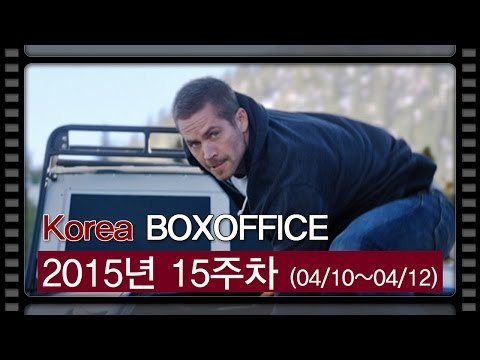 [국내박스오피스] '분노의 질주-더 세븐' 2주 연속 1위