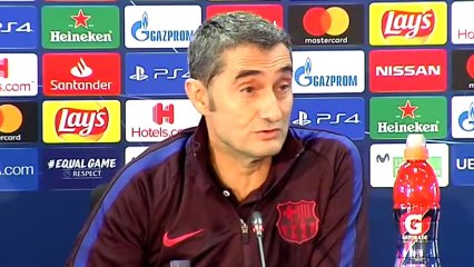 Valverde resta importancia a la derrota del Barça en Liga