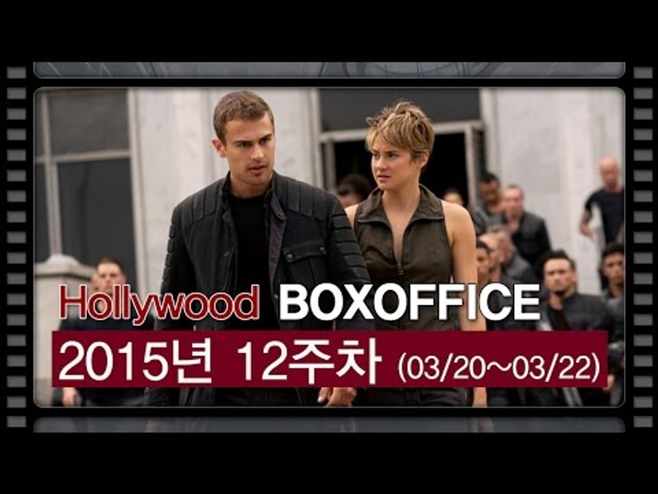 [북미박스오피스] '인서전트' 1위 등극
