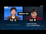 [NocutView] 박근혜 대통령 3주년, 대통합은 어디가고 호통만