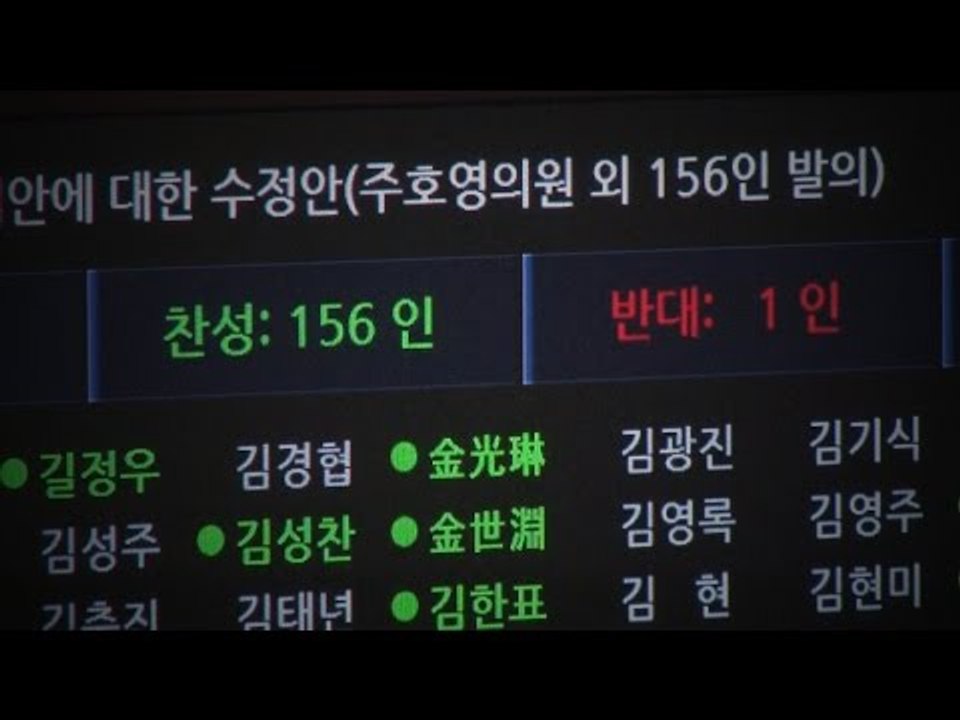 [NocutView] 야당 없이 테러방지법 국회 본회의 통과