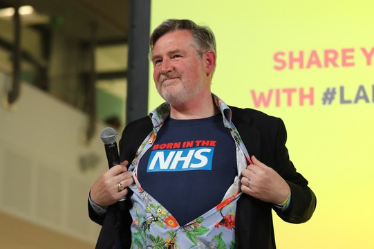 Shadow Secretary For International Trade Reveals Trump's NHS Deal To Iain Dale
