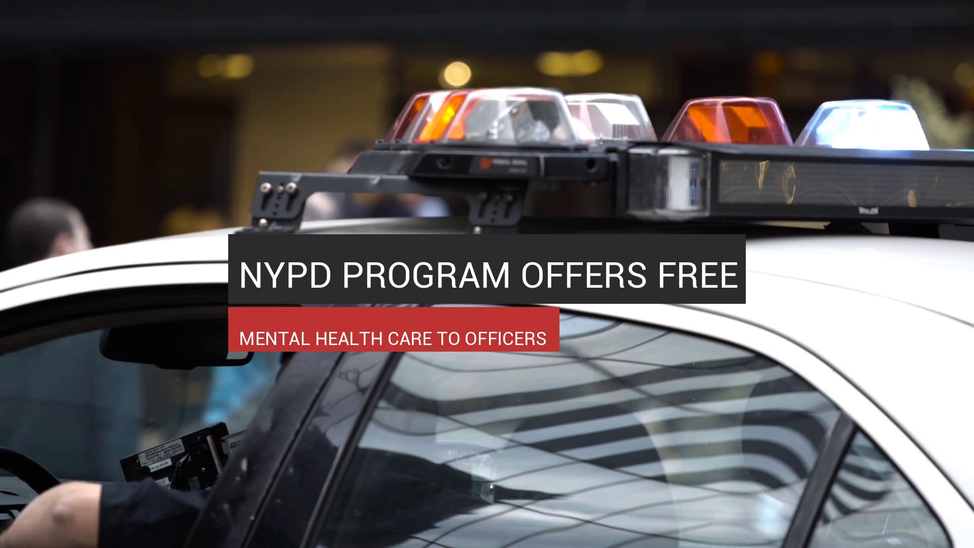 ⁣NYPD Program Offers Free Mental Health Care