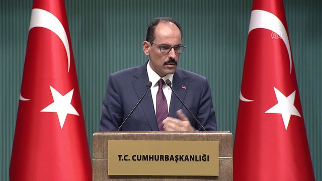 Kalın: '(Cumhurbaşkanı Erdoğan'ın ABD ziyareti) Olup olmayacağına dair değerlendirmelerimiz devam etmektedir' - ANKARA