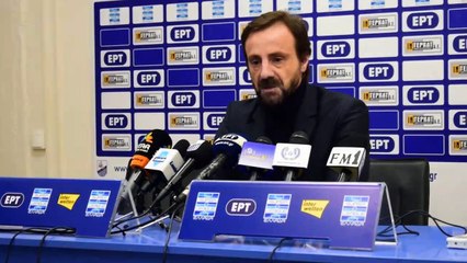 Η συνέντευξη τύπου του Άκη Μάντζιου (ΠΑΣ Λαμία - Βόλος 1-0)