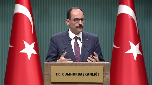 Kalın: 'Mültecilerin evlerine gönüllü bir şekilde dönmelerini sağlayacak çalışmaların yapılması önem arz ediyor' - ANKARA