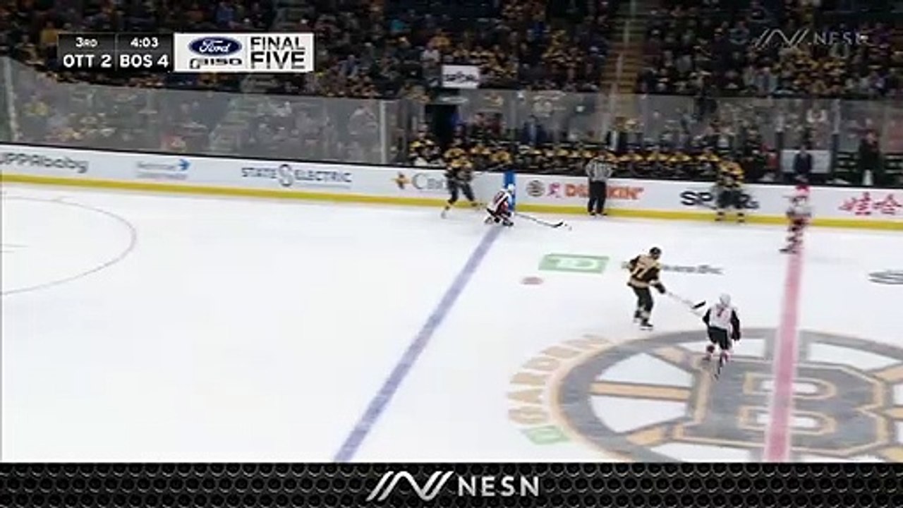 Jake DeBrusk Extends Bruins' Lead Over Senators After Solid Line change