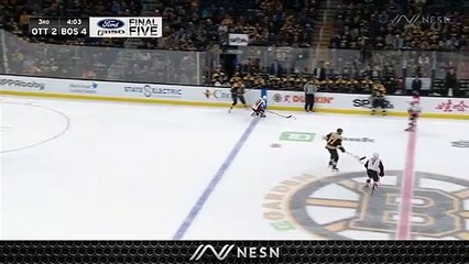 Jake DeBrusk Extends Bruins' Lead Over Senators After Solid Line change